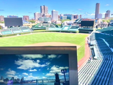 outdoor monitors for MLB